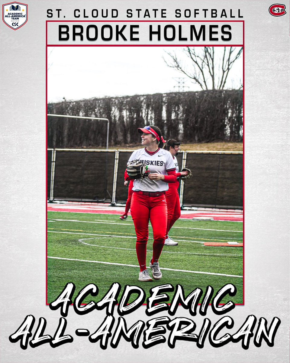 St. Cloud State Softball (@scsuhuskies_sb) on Twitter photo ๐ ๐๐๐ ๐๐๐๐๐๐๐๐ ๐๐๐-๐๐๐๐๐๐๐๐ ๐ฅ
Congrats to ๐๐ซ๐จ๐จ๐ค๐ ๐๐จ๐ฅ๐ฆ๐๐ฌ, who was named to the <a href="/CollSportsComm/">College Sports Communicators</a> Academic All-Americaยฎ Second Team ๐
She is just the 6๏ธโฃth player in program history to earn this honor ๐
#PackMentality ๐พ | #HuskiesSoftball ๐ฅ ๐ ๐๐๐ ๐๐๐๐๐๐๐๐ ๐๐๐-๐๐๐๐๐๐๐๐ ๐ฅ
Congrats to ๐๐ซ๐จ๐จ๐ค๐ ๐๐จ๐ฅ๐ฆ๐๐ฌ, who was named to the <a href="/CollSportsComm/">College Sports Communicators</a> Academic All-Americaยฎ Second Team ๐
She is just the 6๏ธโฃth player in program history to earn this honor ๐
#PackMentality ๐พ | #HuskiesSoftball ๐ฅ