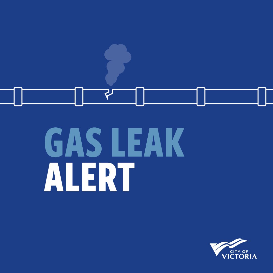 ⚠️Pandora Street closed, Vancouver to Quadra, due to a gas leak.
Avoid the area.
Evacuation underway. 
Follow all directions of signs and first responders.  

#YYJTraffic