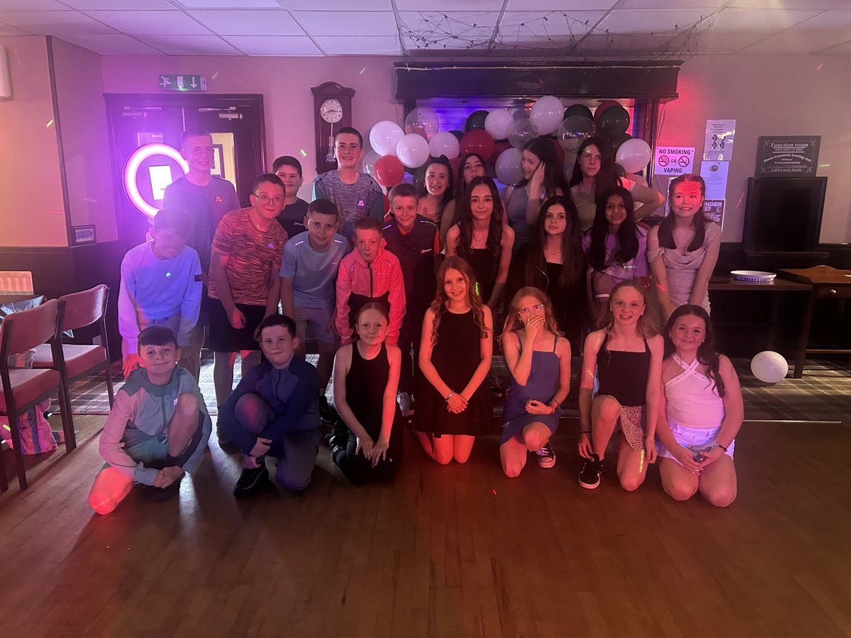 P7’s final disco! We will miss you! #classof2025
