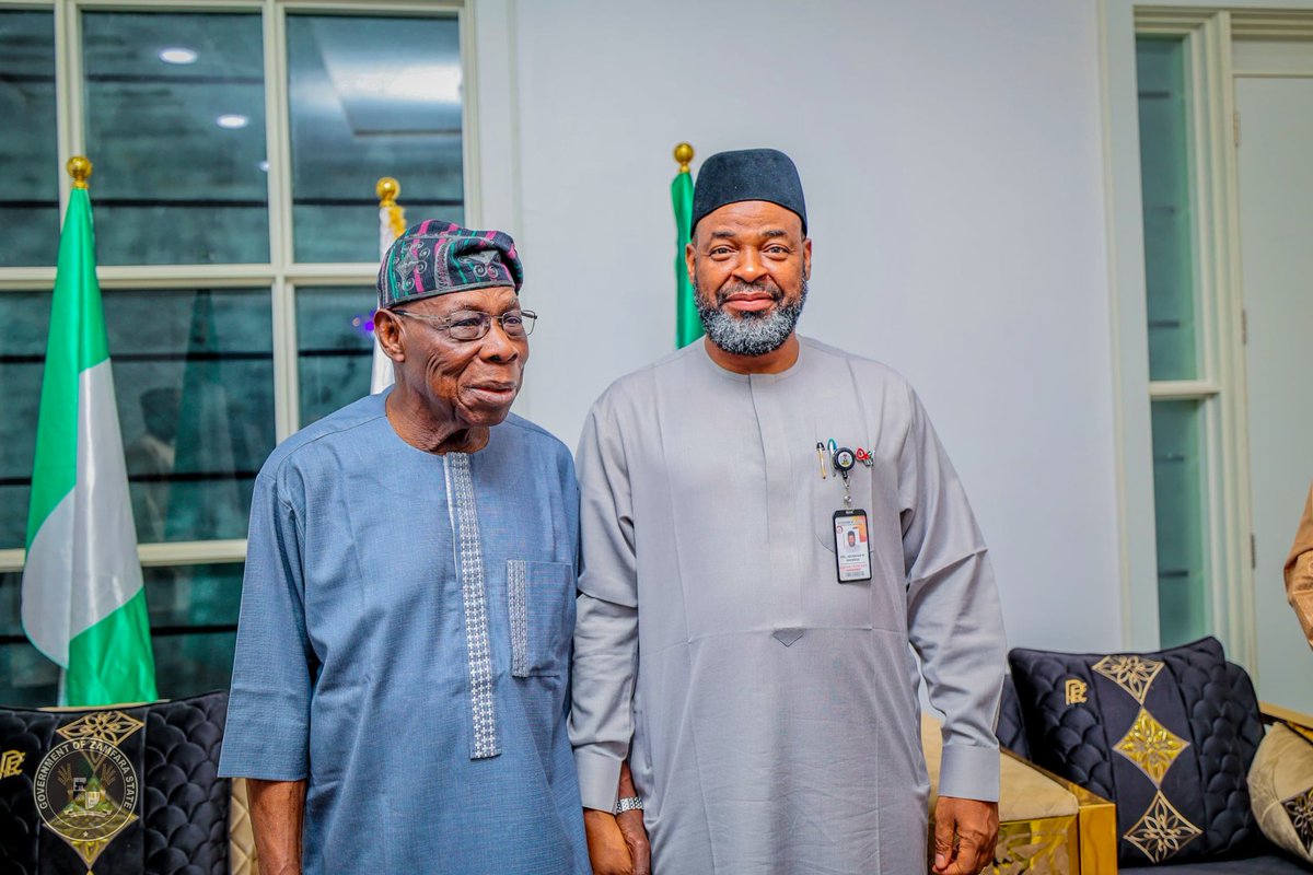 Abubakar Nakwada (@abu_nakwada) on Twitter photo It was a great honour and privilege to join His Excellency, Gov <a href="/daudalawal_/">Dauda Lawal</a> in welcoming our distinguished visitors, the former Governor of Abia State, Senator Orji Ozur Kalu, and the former President of Nigeria, Chief Olusegun Obasanjo, who are respectively in Zamfara state It was a great honour and privilege to join His Excellency, Gov <a href="/daudalawal_/">Dauda Lawal</a> in welcoming our distinguished visitors, the former Governor of Abia State, Senator Orji Ozur Kalu, and the former President of Nigeria, Chief Olusegun Obasanjo, who are respectively in Zamfara state