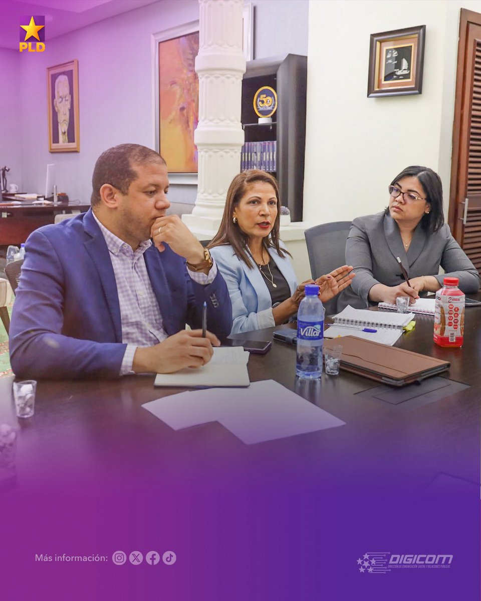 DIGICOM PLD (@digicompld) on Twitter photo PLD inicia preparativos para honrar el natalicio del Profesor Juan Bosch 🇩🇴 ⭐️
Nuestro Secretario General, <a href="/JohnnyPujols/">Johnny Pujols</a>, encabezó una reunión de coordinación junto a la compañera Cristina Lizardo y dirigentes del partido, para organizar los actos conmemorativos en honor al PLD inicia preparativos para honrar el natalicio del Profesor Juan Bosch 🇩🇴 ⭐️
Nuestro Secretario General, <a href="/JohnnyPujols/">Johnny Pujols</a>, encabezó una reunión de coordinación junto a la compañera Cristina Lizardo y dirigentes del partido, para organizar los actos conmemorativos en honor al
