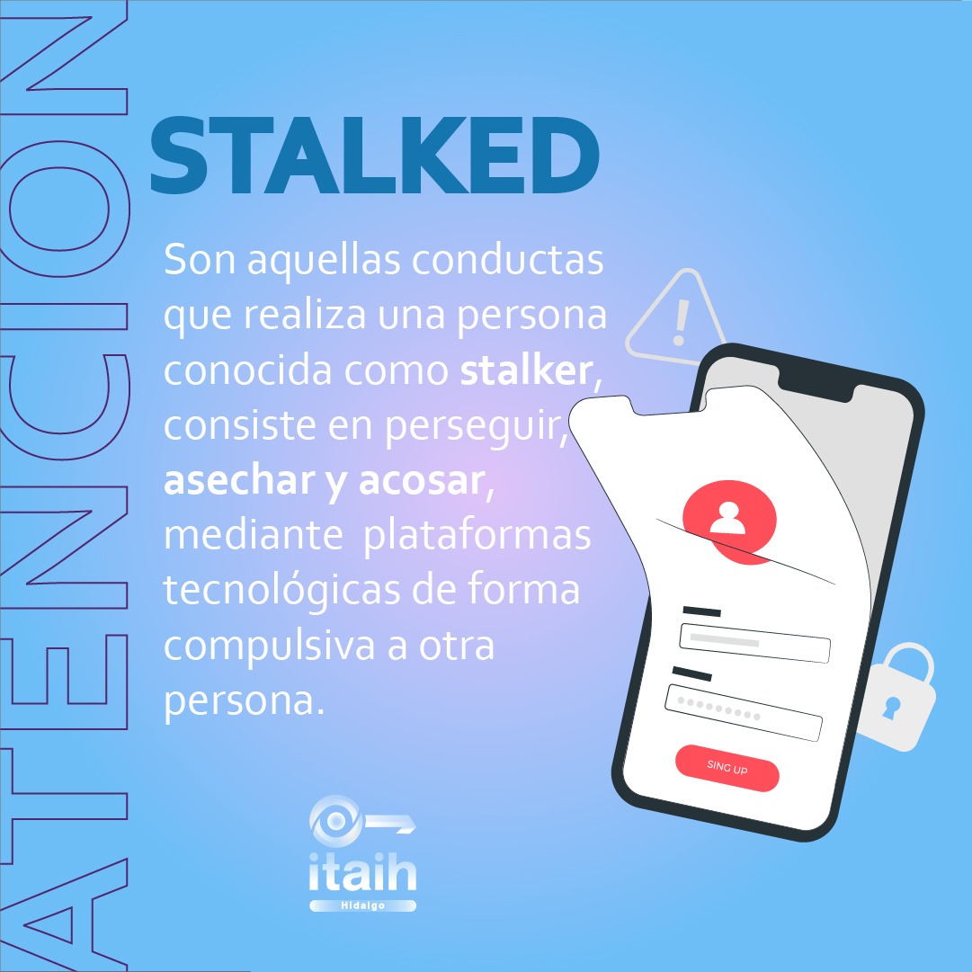 Un #Stalker persigue, asecha y acosa de forma compulsiva a otra persona a través de plataformas o aplicaciones. #ConocerparaEjercer
