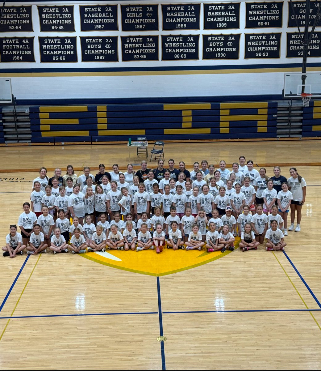 Had a great camp with K-5th graders last week! A lot of hard work and some fun! Great to have these gals in the gym!