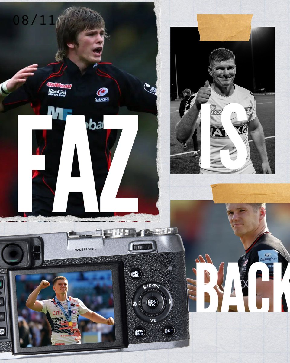 #RugbySaracens (@rugbysaracens) on Twitter photo <a href="/Saracens/">Saracens Rugby Club</a> <a href="/owen_faz/">Owen Farrell</a> Good times. A glorious past. Deserves respect 👑
Should Be a reminder for certain journalists. Fans haven’t forgotten the abuse they gave him.
Now it’s about making new memories, working with a new generation and building fresh success.
Backing him all the way. #SarriesFamily <a href="/Saracens/">Saracens Rugby Club</a> <a href="/owen_faz/">Owen Farrell</a> Good times. A glorious past. Deserves respect 👑
Should Be a reminder for certain journalists. Fans haven’t forgotten the abuse they gave him.
Now it’s about making new memories, working with a new generation and building fresh success.
Backing him all the way. #SarriesFamily