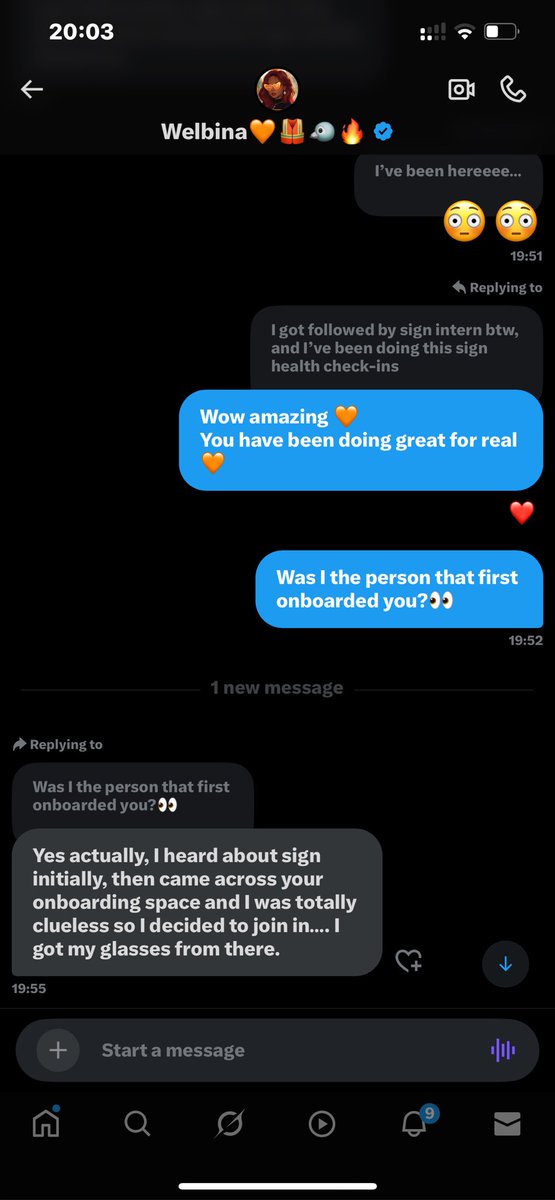 Bonakeshππ¨βπ» (@bonakesh1) on Twitter photo It gives me maximum joy when I view messages like this π§‘π§‘
$sign to the world π§‘π€π«‘
And all thanks to God for giving me the inspiration to be the founder of <a href="/signonboarder/">signonboarderπ§‘ππ¦Ί</a> π§‘π¦Ί
And yes this is just the beginning, more new signees would be properly onboarded through It gives me maximum joy when I view messages like this π§‘π§‘
$sign to the world π§‘π€π«‘
And all thanks to God for giving me the inspiration to be the founder of <a href="/signonboarder/">signonboarderπ§‘ππ¦Ί</a> π§‘π¦Ί
And yes this is just the beginning, more new signees would be properly onboarded through