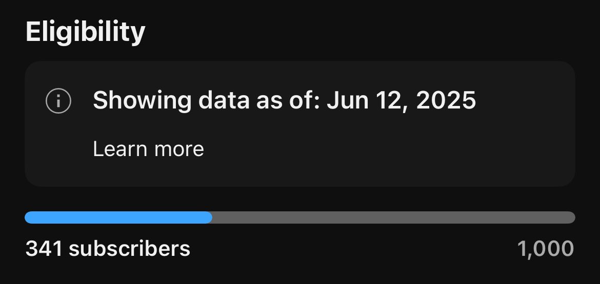 IM SO CLOSE TO GETTING MONETIZED 

Please follow me and help a girl out!!!