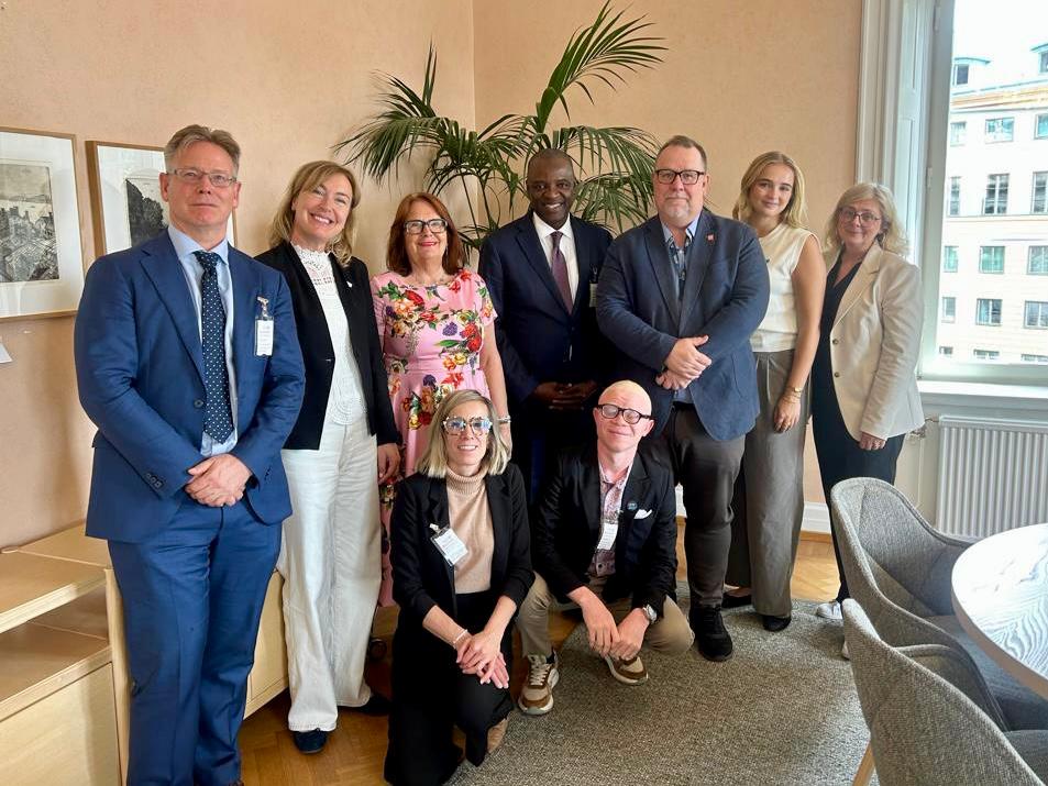 John Agbor (@johnunicef) on Twitter photo Together with <a href="/UNICEFDRC/">UNICEF en RDC</a> Youth Advocate <a href="/e_jidisa/">Emmanuel Jidisa</a>, we were privileged to meet members of the <a href="/Sverigesriksdag/">Sveriges riksdag</a> Foreign Affairs Committee to discuss the challenges children and families face in #DRC and to highlight Sweden’s continued support #ForEveryChild. Together with <a href="/UNICEFDRC/">UNICEF en RDC</a> Youth Advocate <a href="/e_jidisa/">Emmanuel Jidisa</a>, we were privileged to meet members of the <a href="/Sverigesriksdag/">Sveriges riksdag</a> Foreign Affairs Committee to discuss the challenges children and families face in #DRC and to highlight Sweden’s continued support #ForEveryChild.