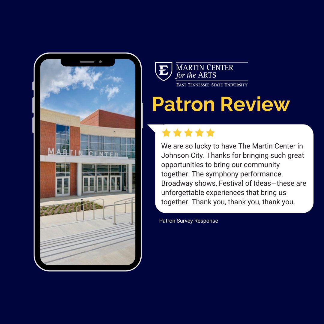 💬 See What’s Being Said

💛Community, connection, and unforgettable moments—that’s what it’s all about #AtTheMartin!