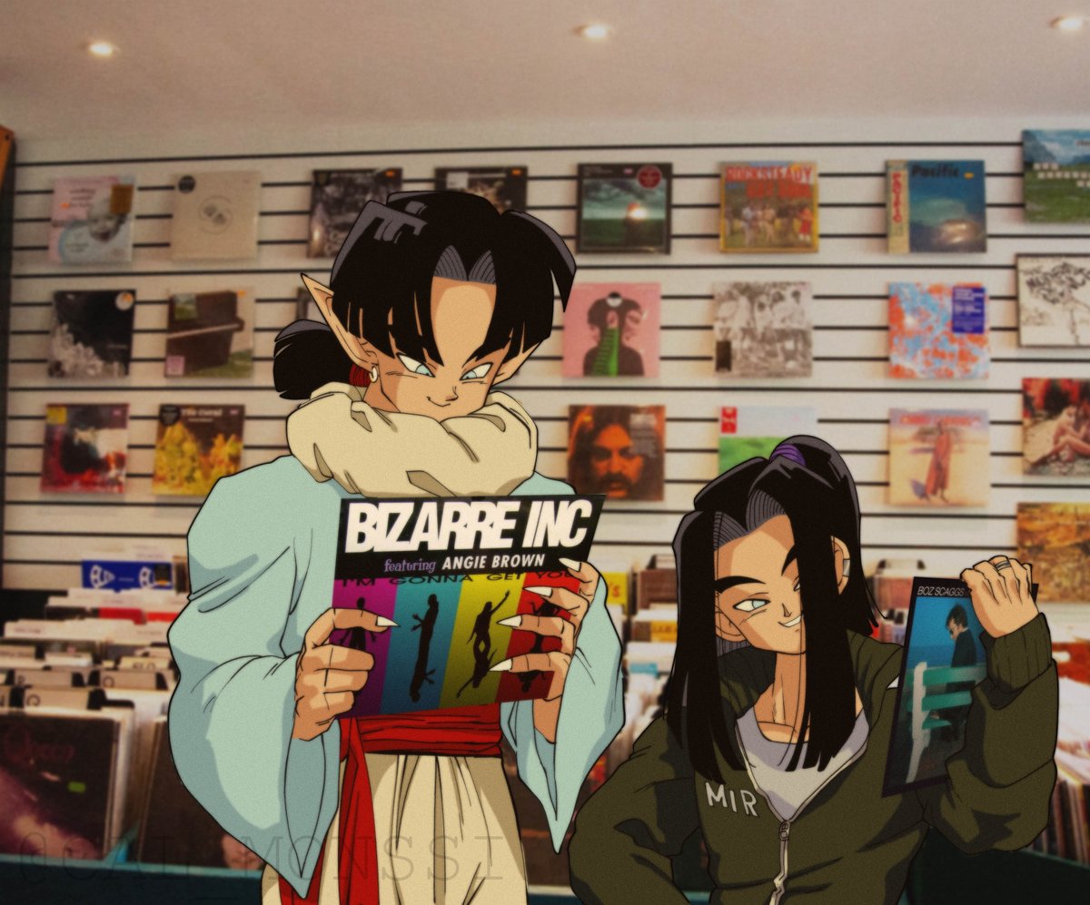 ハル❀双子龍様❀新月の導き❀ dragonball #ドラゴンボール Android 17 and son~!🌱💫