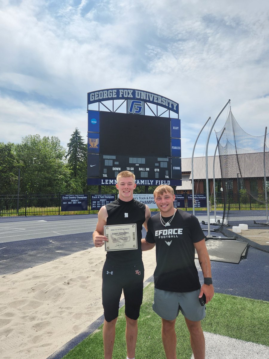 Kalama Football (@kalamafootball) on Twitter photo Kalama Football Family. <a href="/aidenbrown/">Aiden Brown</a> down to George Fox camp for final scrimmages to cheer on kalama one last time before leaving for <a href="/BengalGridiron/">Idaho State Football</a> camp. Kalama Football Family. <a href="/aidenbrown/">Aiden Brown</a> down to George Fox camp for final scrimmages to cheer on kalama one last time before leaving for <a href="/BengalGridiron/">Idaho State Football</a> camp.