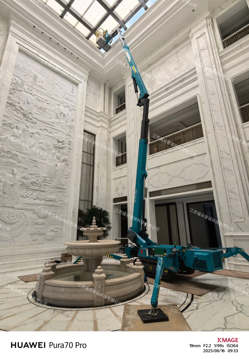 fuzoomtechnical's tweet image. Please contact the hotel engineering department. I think you need it.🤣🤣🤣#hoteles #fivestarhotel #spiderlift #fuzoom #aerialwork #services