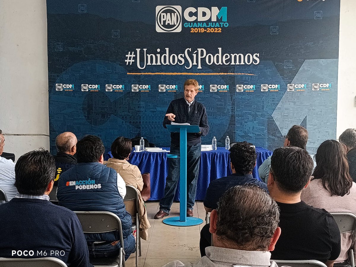 Tuvimos el gusto de recibir al Maestro Juan Carlos Romero Hicks, Diputado local.

Nos compartió el tema: "El PAN en el México de hoy".

#CuidamosDeTi #AcciónNacional #GtoCapital