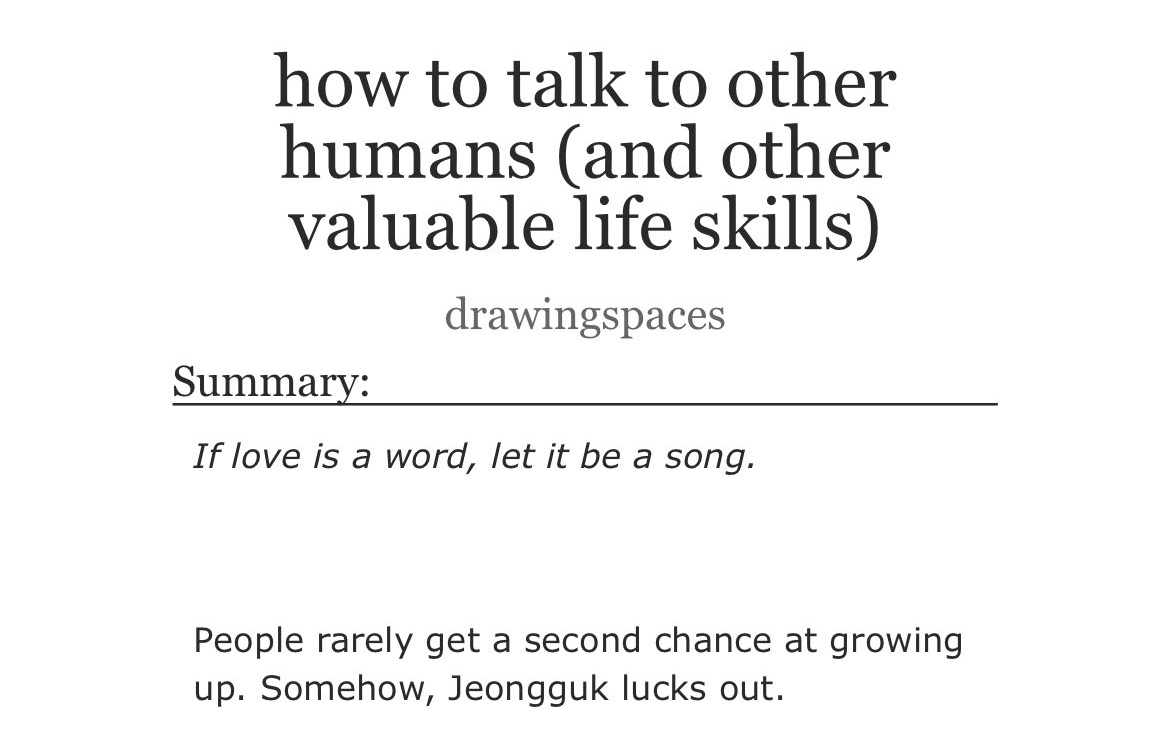 zuhakookv's tweet photo. literally every sentence from this fic https://t.co/XPPsRyCQHr