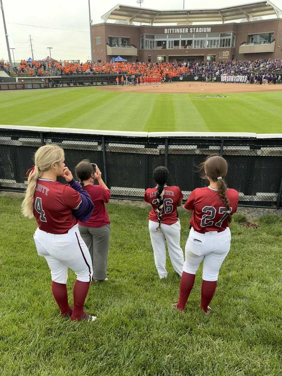 All those cardinal colored jerseys are our Shockwaves family that finished their game north of South Bend and traveled 2 hours and 25 minutes to Purdue to support their teammates in the State Championship Game. Thank you everyone.  #SW07