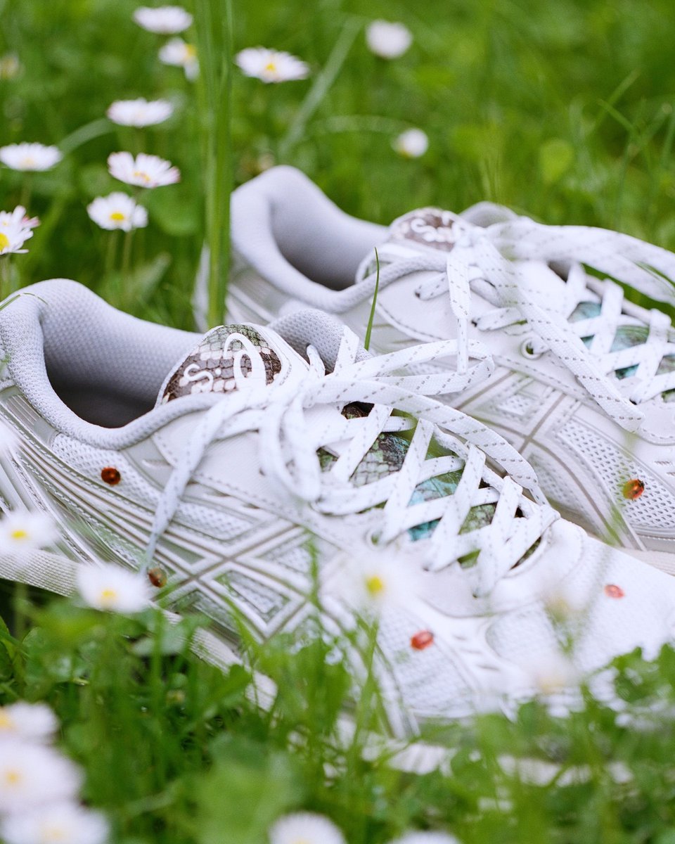S.A x ASICS GEL-KINETIC FLUENT "Life with Ladybugs" (2025) 🐞
