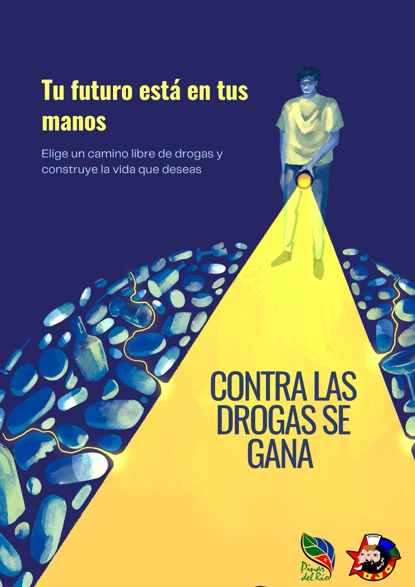 Las drogas no solucionan problemas, los crean. #NoALasDrogas #PinardelRío