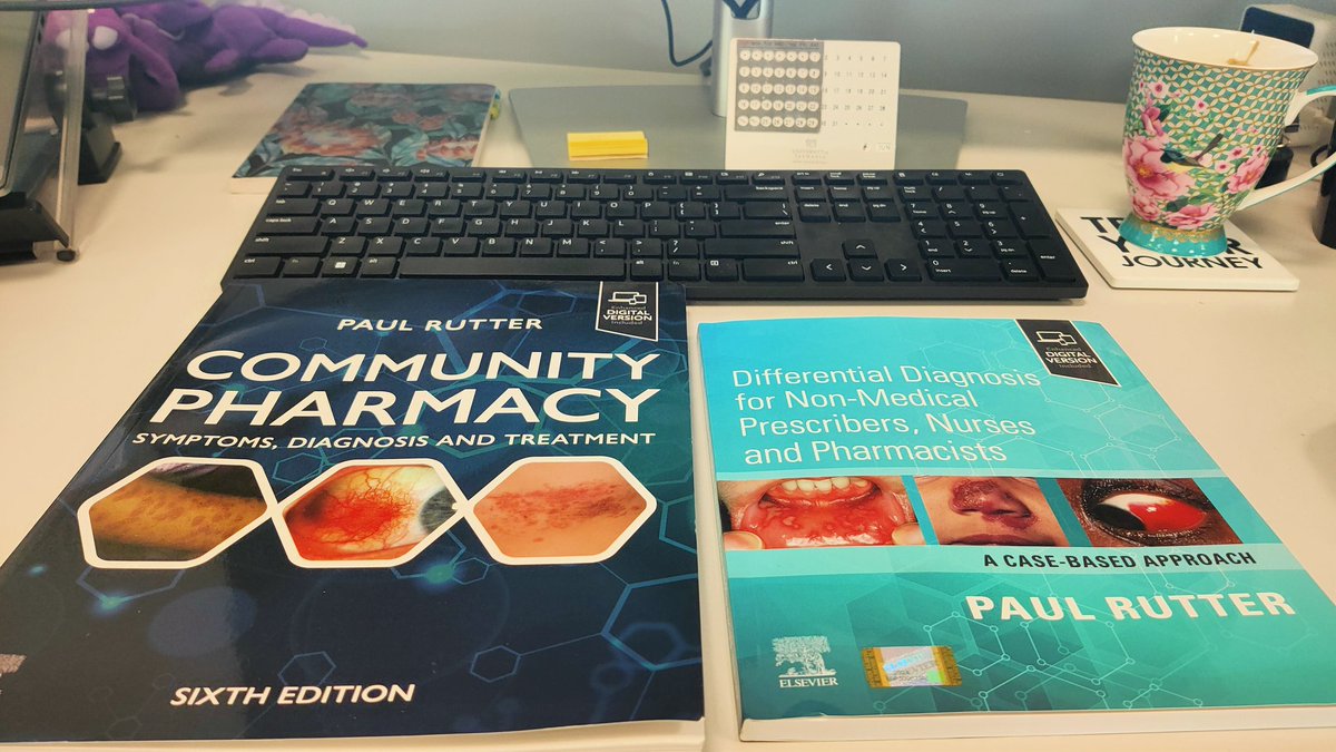 Look what's just arrived in time to prep for our <a href="/utas/">َ🧵</a> CSA119 Minor Ailments students starting in July 
<a href="/paulrutter10/">paul rutter</a> 
I paid for both my copies and the Dif Diagnosis arrived all the way from the UK  less than 3 days after the Community Pharmacy ed.