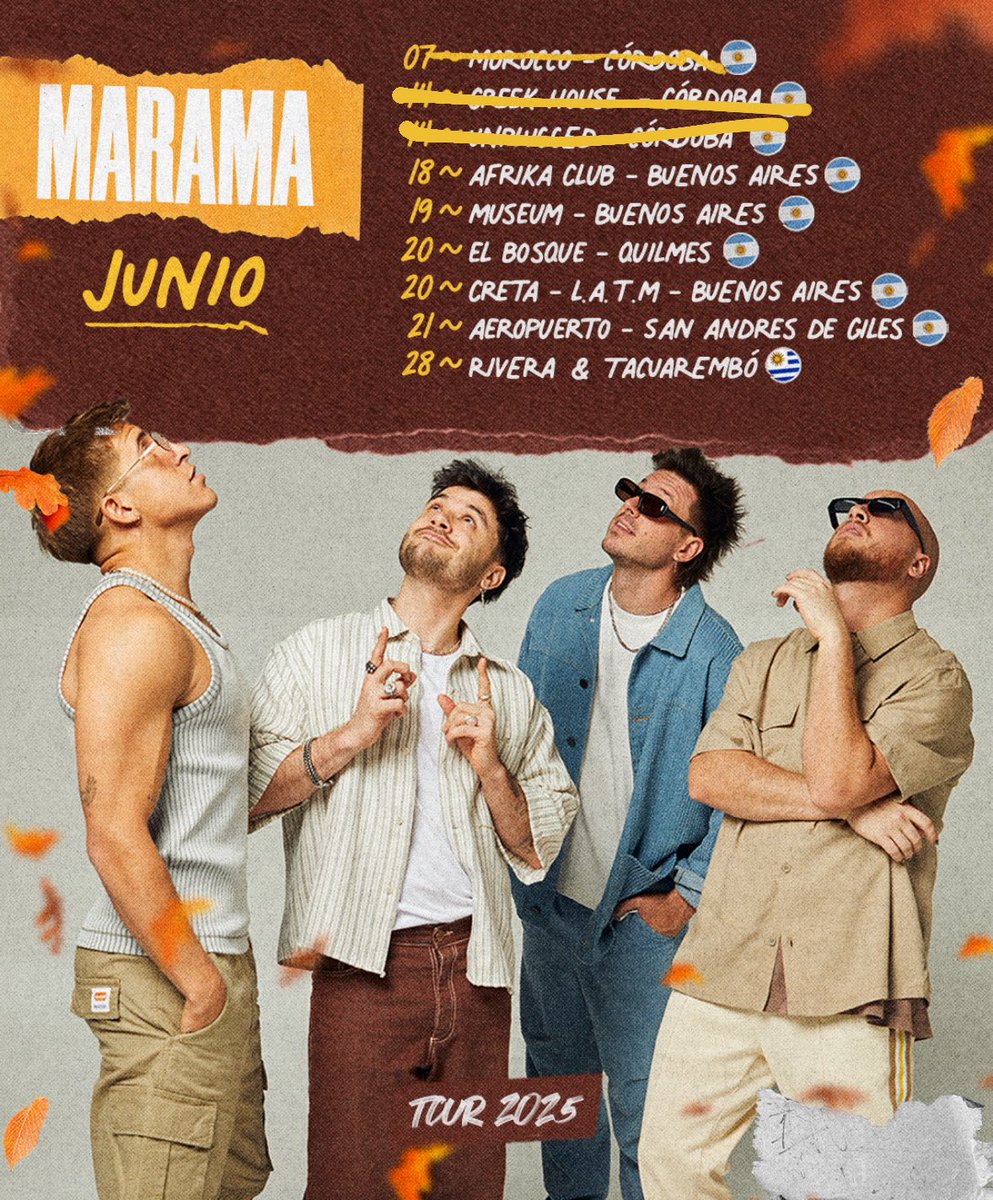 Mañana acortamos la semana, arranca la gira 🍍🇦🇷