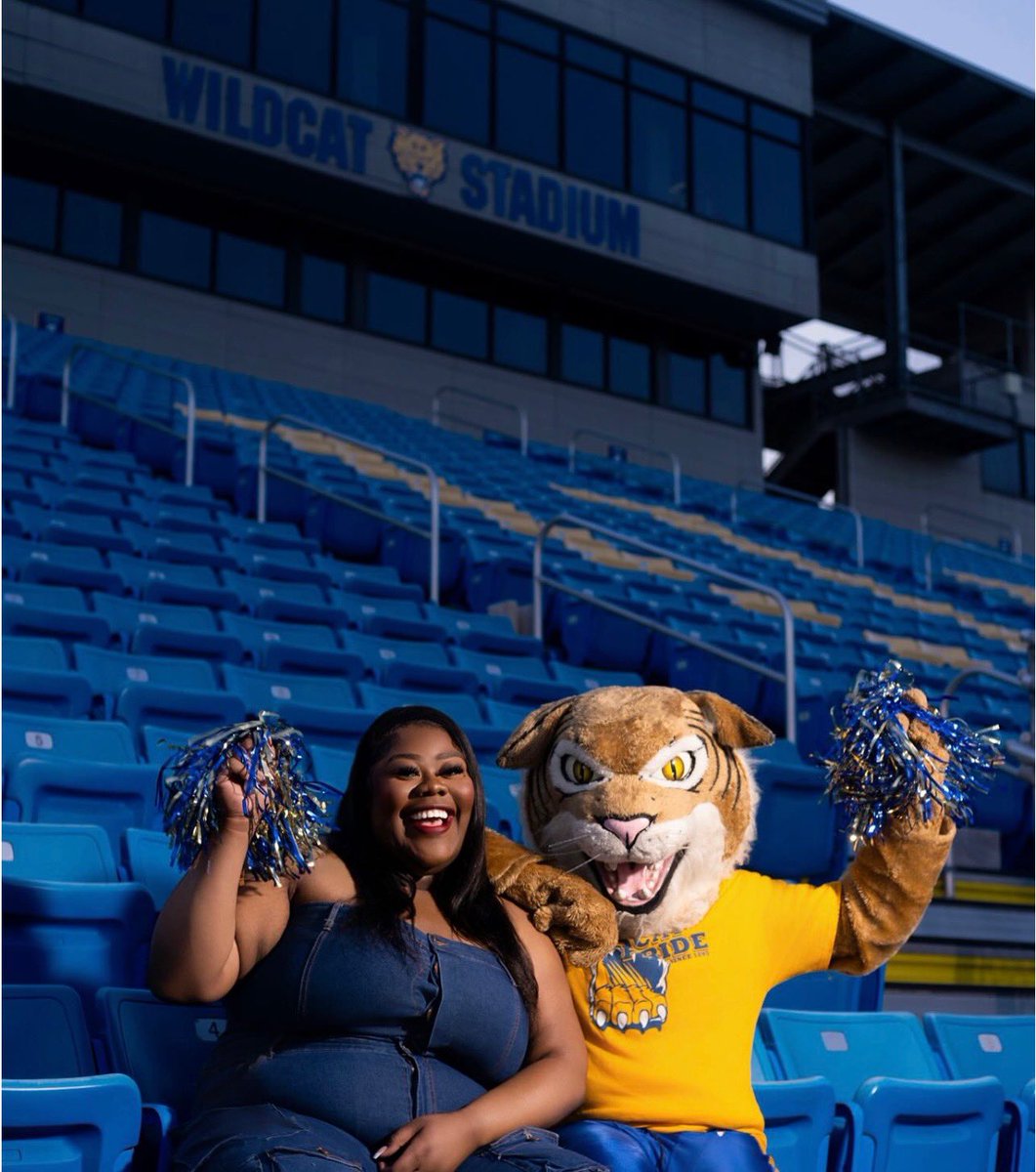 Happy National Mascot Day! Today we celebrate the Wildcat who never misses a game, photo or a grad moment. 💙💛 Go Wildcats!