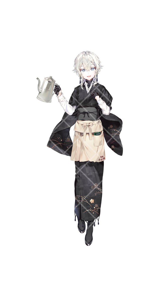 srm_kimi's tweet image. #IRIAM にて活動中のVjam事務所所属 鳴京 千歳様の立ち絵を担当させて頂きました！