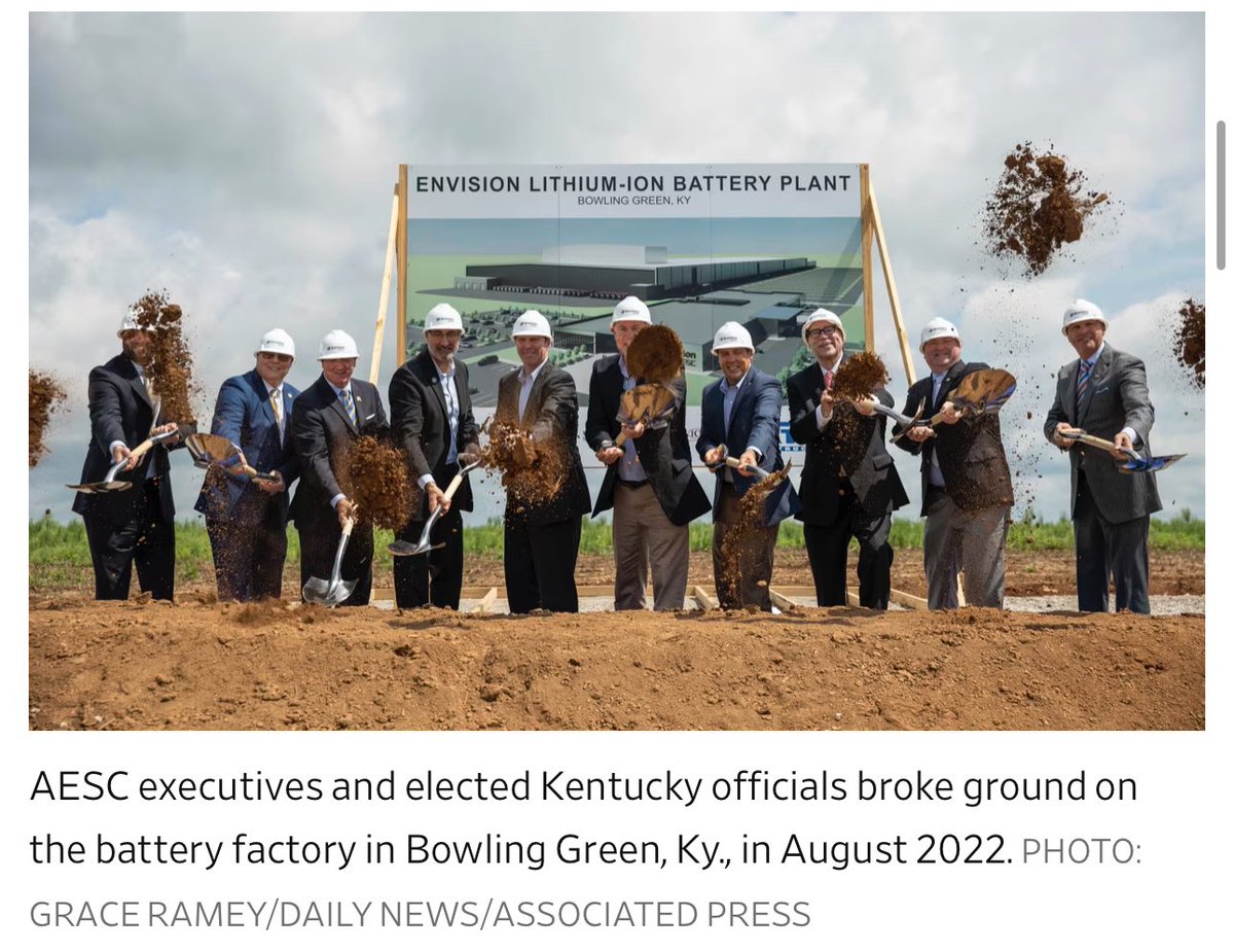 Another Andy Beshear Flop: Battery Plant Edition!

Andy hyped a $2B EV battery plant in Bowling Green like it was the second coming of Silicon Valley. Promised 2,000 jobs—delivered an empty metal shell. No equipment, no jobs, just taxpayers left holding the bag.

Sound familiar?