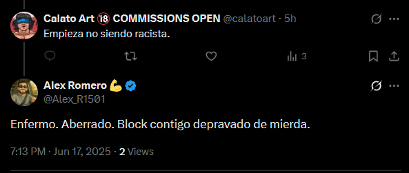 Me olvido que cada vez que emito mi opinión los usuarios se meten a mi perfil y se topan con fanart de hombres mamados siendo detonados. 🤣😇