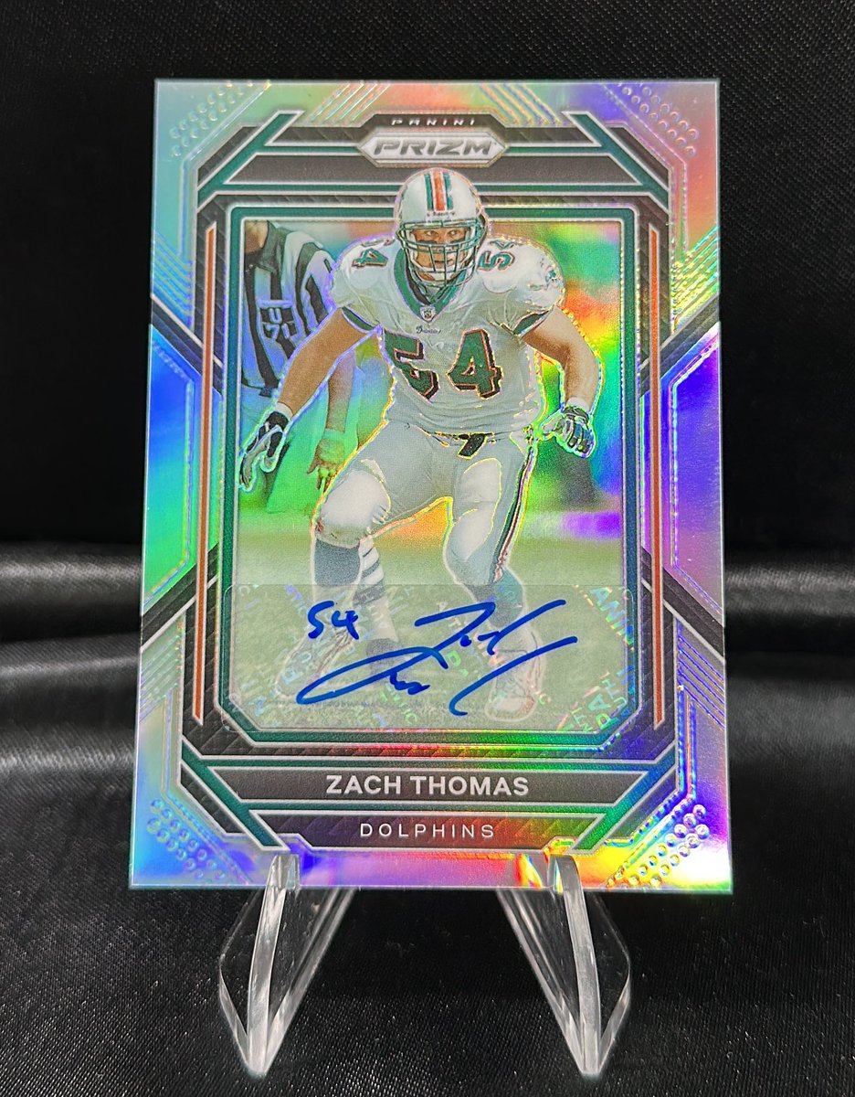 Price: $25

Zach Thomas Silver Prizm Auto

RT’s and Tags highly appreciated 🐬

#phinstax