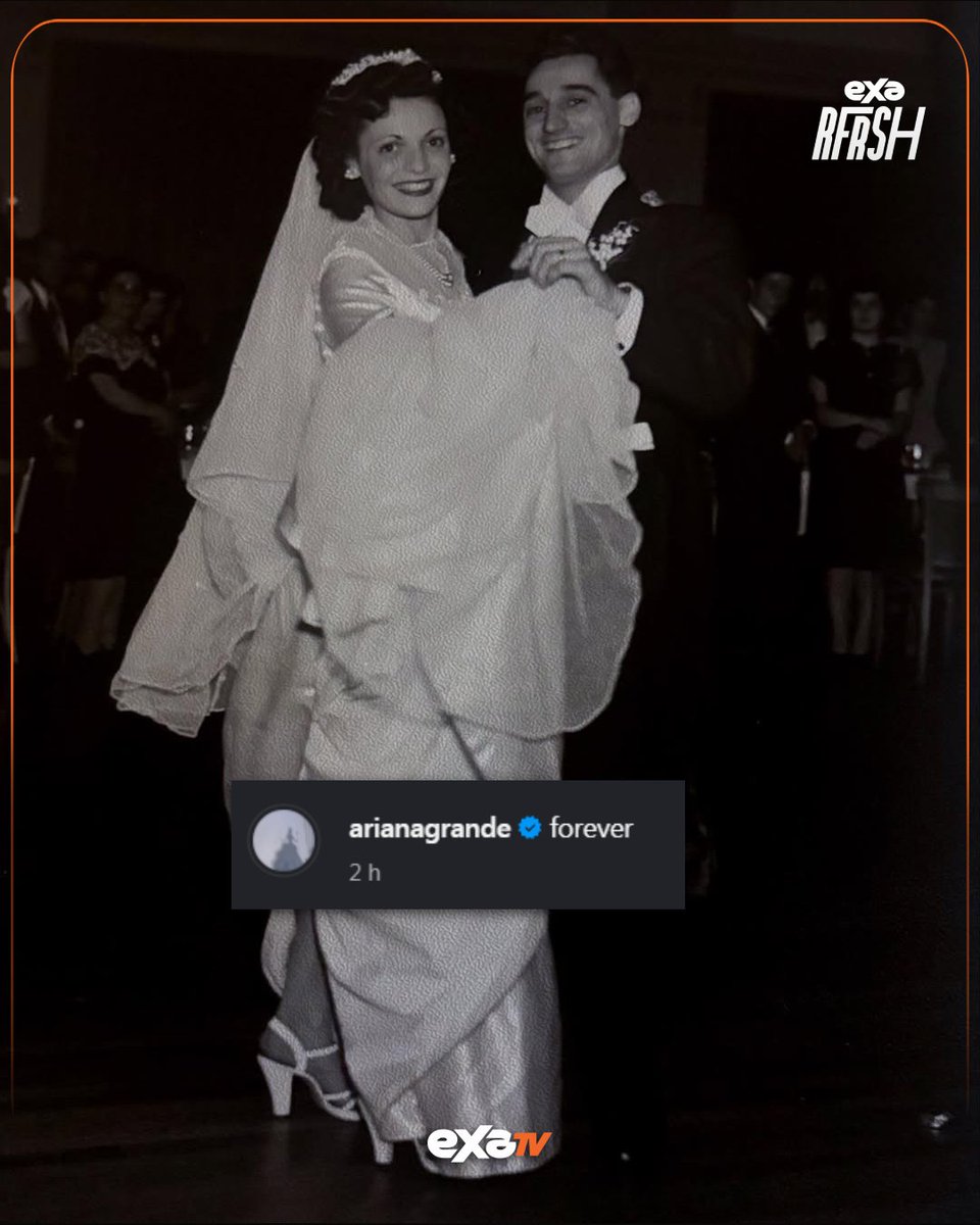 Descansa en paz, Nonna... 💔🕊️
El día de hoy, @arianagrande y su familia anunciaron el fallecimiento de Marjorie “Nonna” Grande a los 99 años.

Nonna fue una figura clave en la vida y carrera de Ariana, incluso participó en su álbum Eternal Sunshine con un emotivo mensaje en