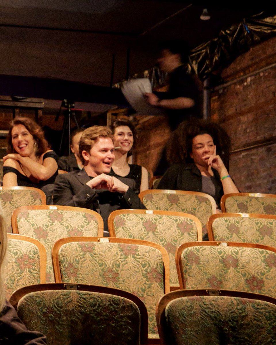 HBStudioNYC's tweet photo. Our Tony Awards watch party was definitely a night to remember 🥂

We had so much fun watching the awards, playing games, and busting a move. Congratulations to everyone who was nominated for a Tony Award, and a special shout out to the fabulous MC of the night, @moshelikeyoshi. https://t.co/aA5IQs2luM