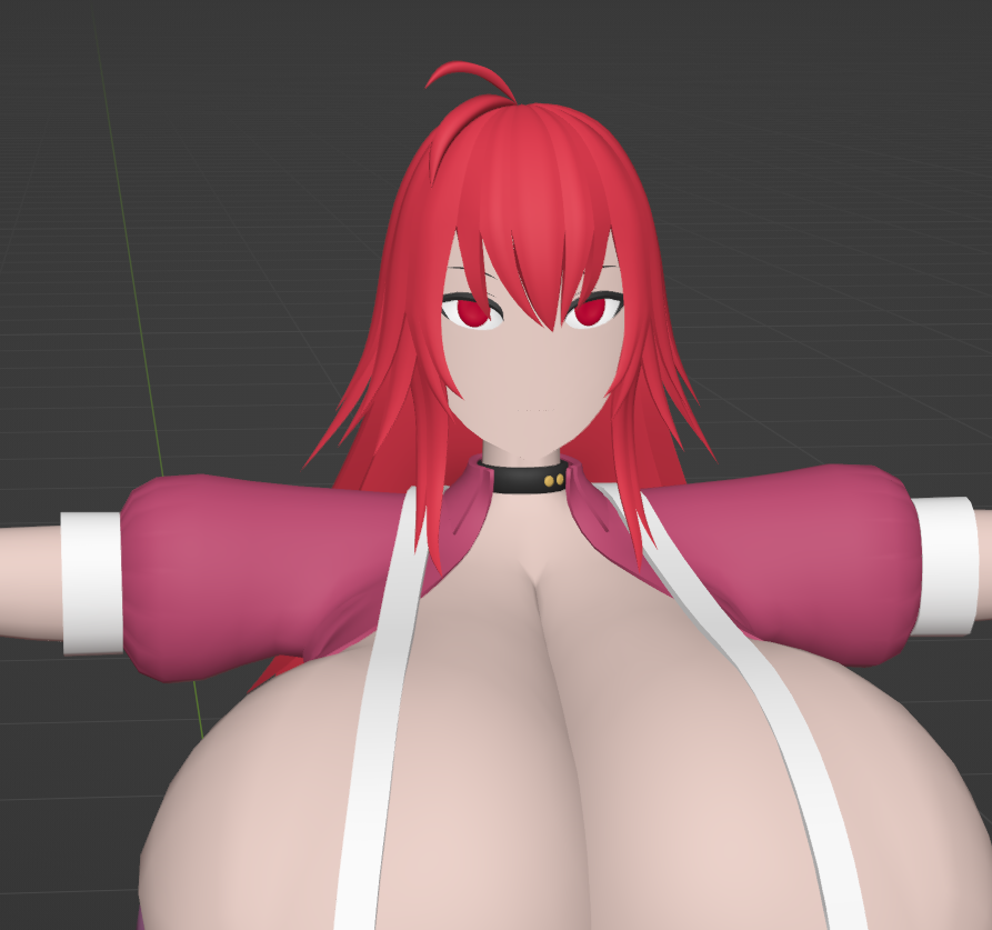 あさもでりんぐ
細部の調整とか髪の毛のスキニングとかをすすめた