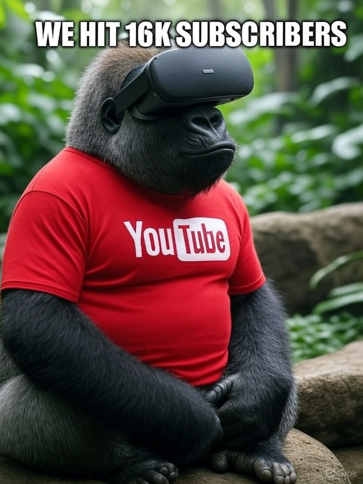 HyperDudeVR's tweet image. THANK YOU!!!!!