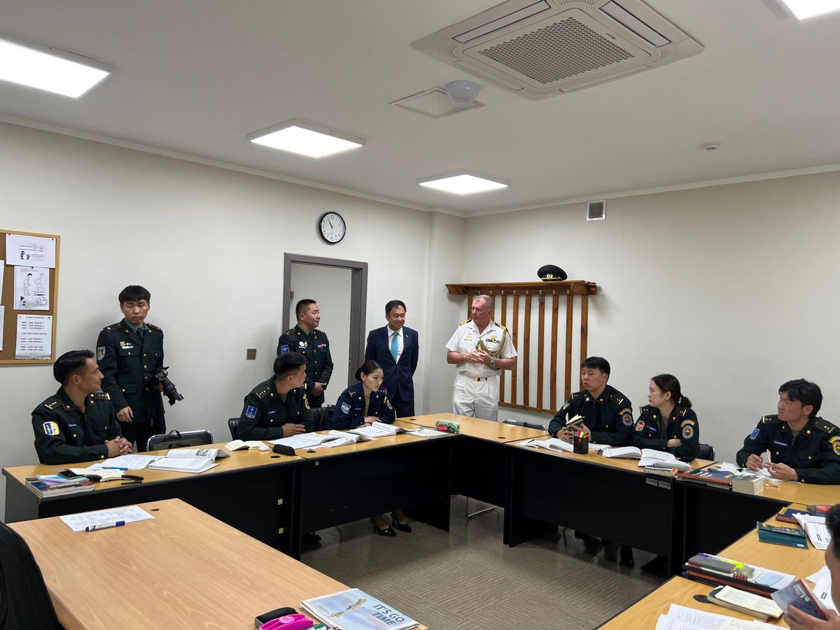 As part of the Defence Cooperation Program, the Australian Defence Force (#ADF) is proud to support English language education in Mongolia with the donation of 15 computers and 6 smartboards to the Mongolian Armed Forces (MAF) English Language Facilities and NDU.