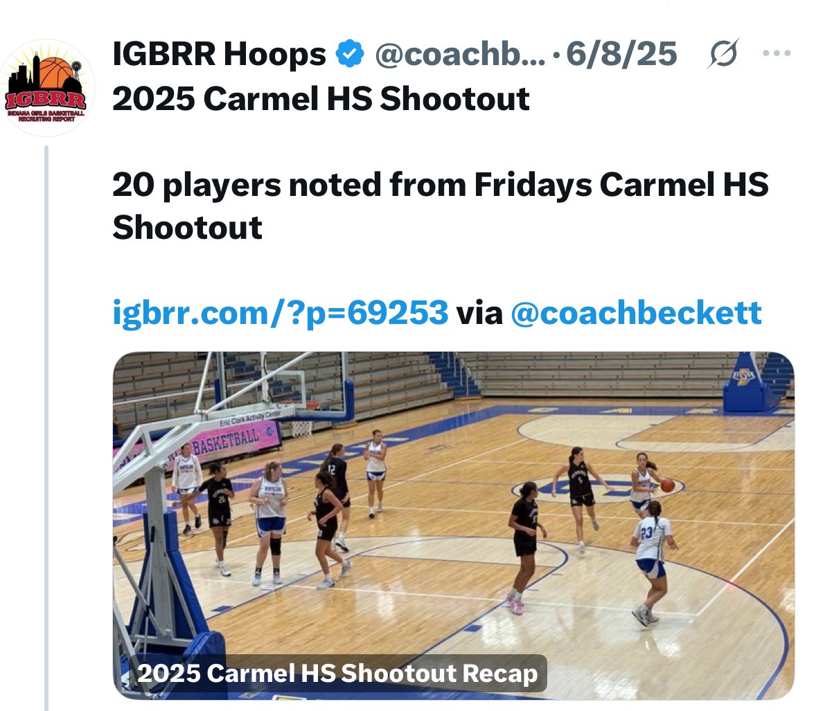 Thank you <a href="/coachbeckett/">IGBRR Hoops</a> for the write up.