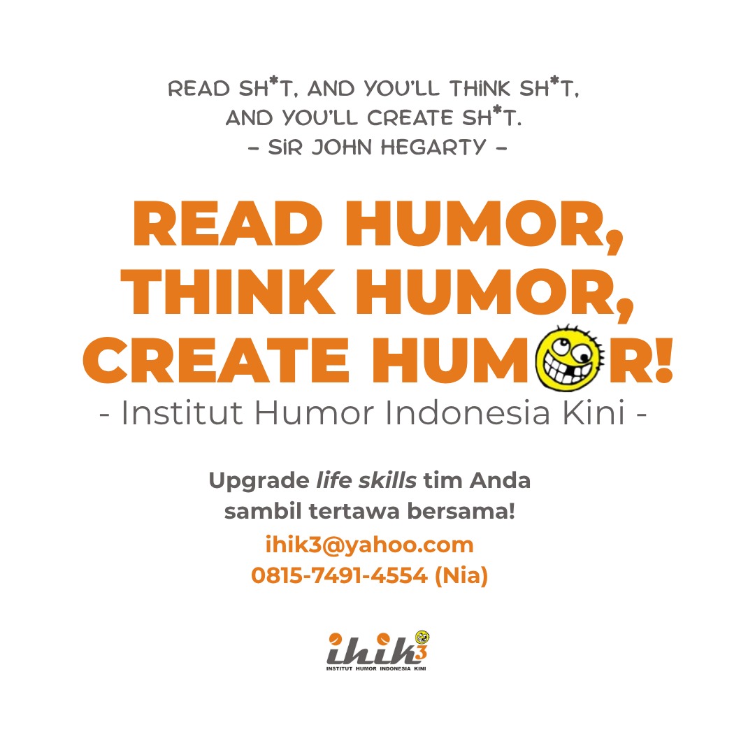 Pelajaran dari blunder seleb TikTok Natalie Reynolds:

prank itu termasuk #humor berisiko tinggi. Setidaknya, ada 2 alasan kenapa #prank baiknya kamu hindari, apalagi di lingkungan kerja.

#ihik3 siap bantu Anda lebih produktif dgn menghindari "drama" akibat humor yg gak etis 😉