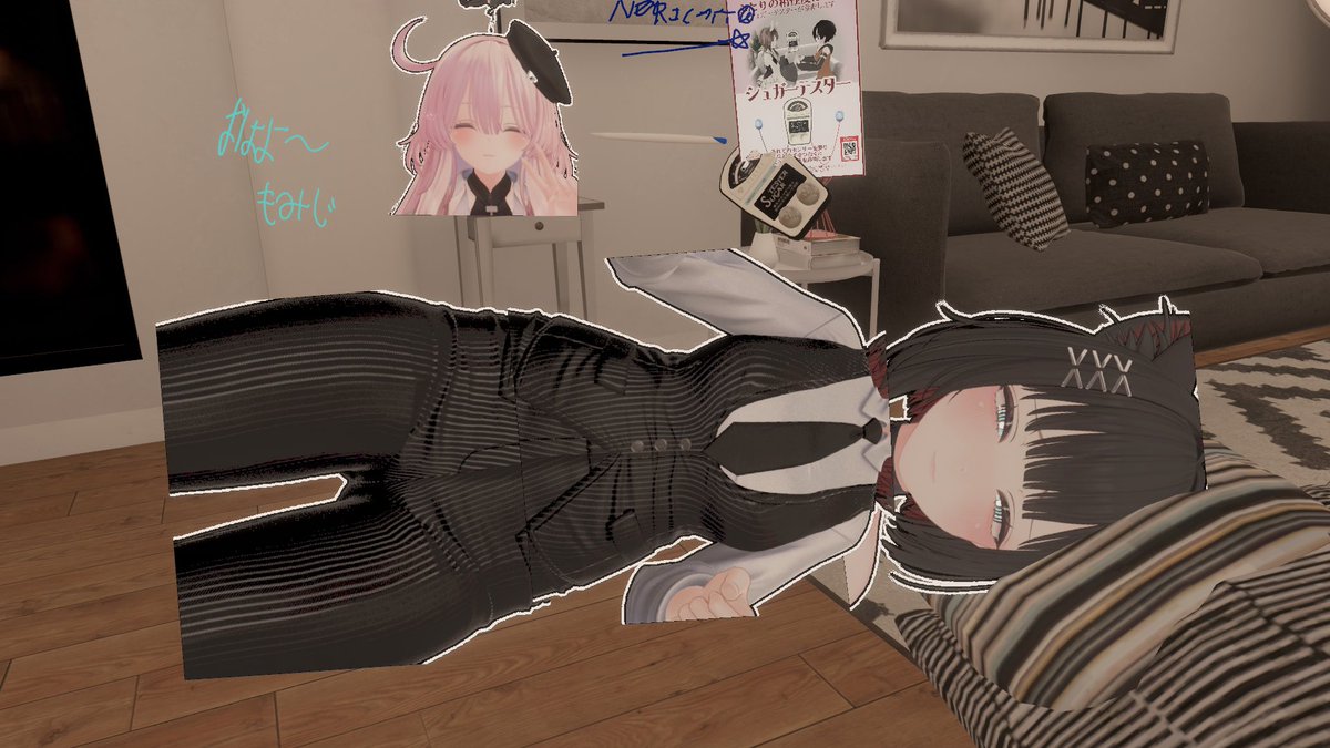 beruspos's tweet image. 隣で寝てた人ハリボテになってたんだけど