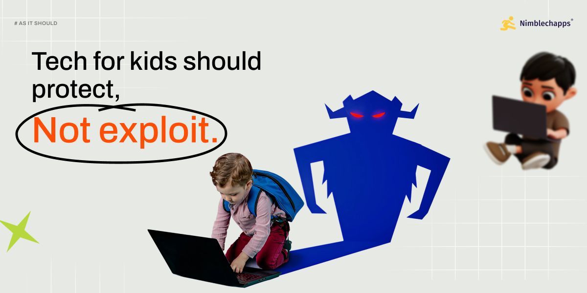 Nimblechapps's tweet image. 📌 &quot;Tech for kids should protect, not exploit.&quot;

TikTok was fined for mishandling data of users under 13, A stark reminder that vulnerable users need protection, not persuasion.

Safety should come before engagement metrics.

#ChildSafety #TechResponsibility #TikTok #Nimblechapps