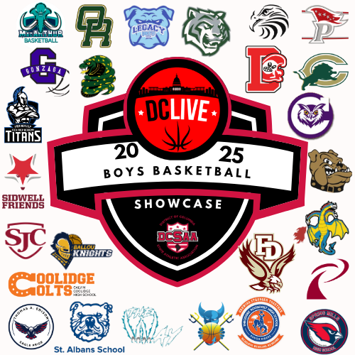 🔥 The stage is set. The teams are locked in.
Welcome to the 2025 DC Live Boys Basketball Showcase 🏀

📍 3825 Wisconsin Ave NW, Washington, DC
🎟️ Don’t miss it — grab your tickets at dcsaasports.com/tickets

#DCLive #DCSAA #BoysBasketball #BasketballShowcase