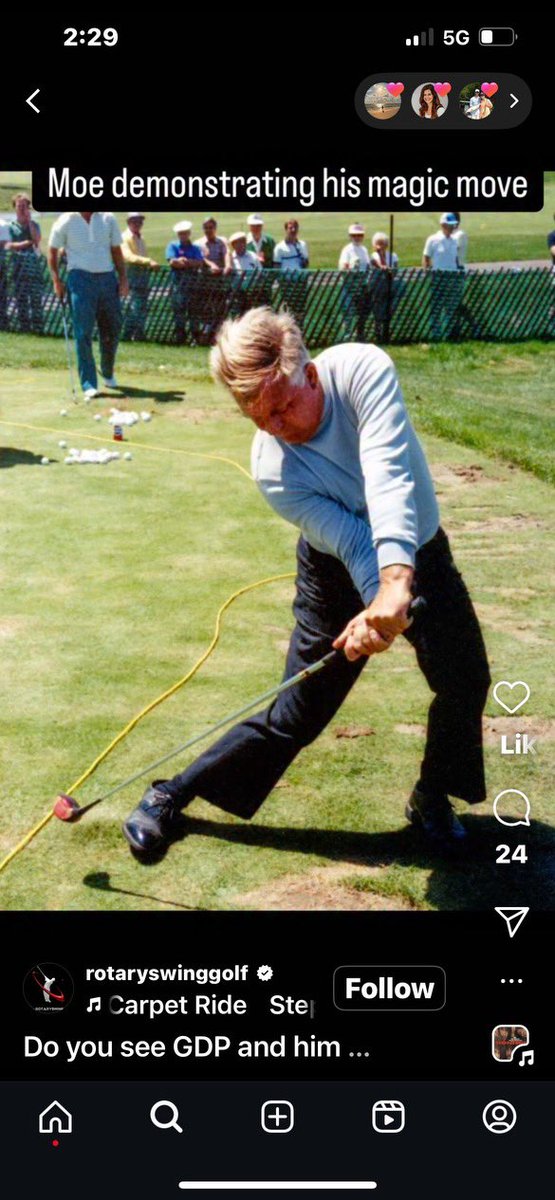 docsuttie's tweet image. This was what Moe Norman called his “Master Move.” Do you think he will square it?