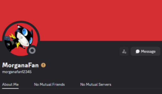 ProductionsLewd's tweet photo. Update: a new set of aliases have appeared, "MorganaFan" on Discord and "A Random Person" on Steam. https://t.co/4Uh8Q1QgBK