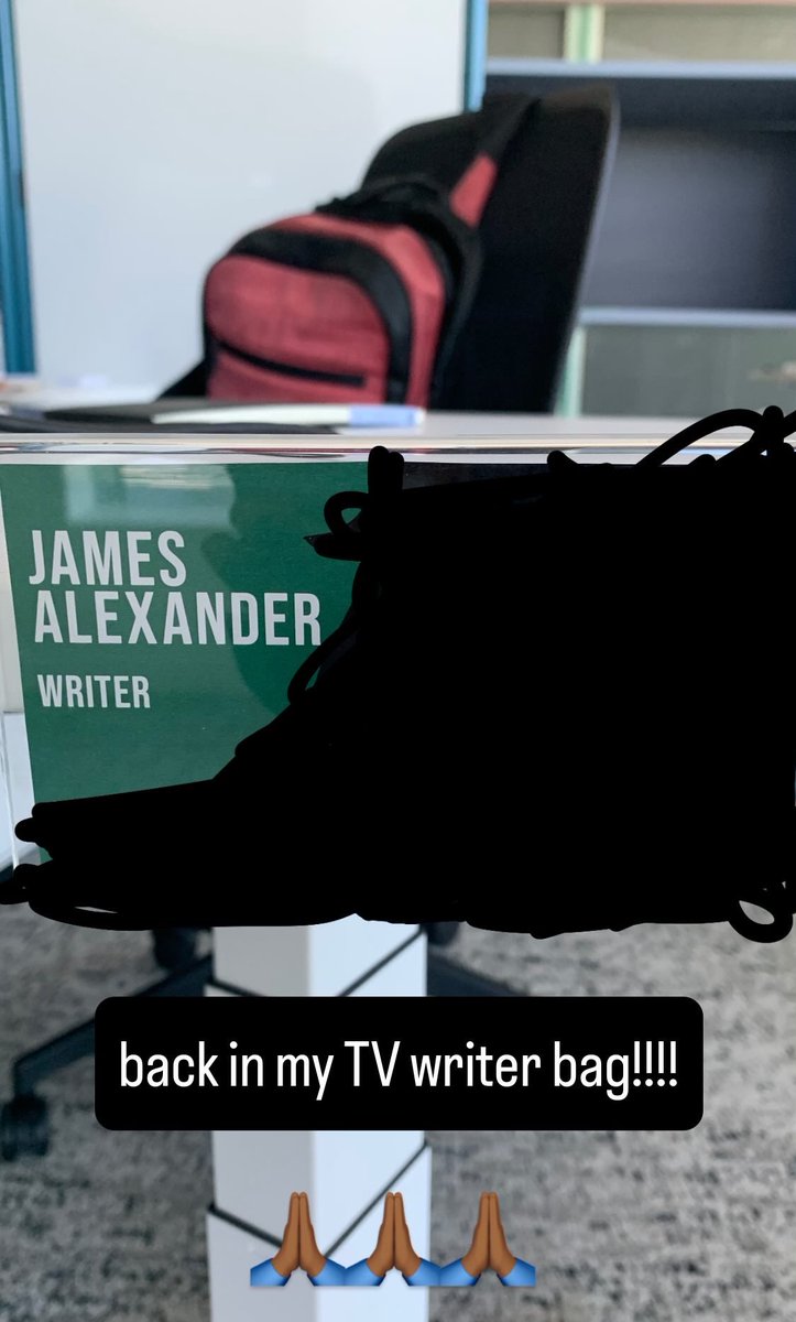 ScriptsByJames's tweet image. back in the TV game 🙏🏾
