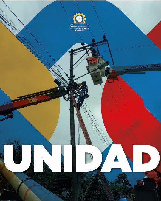 ComiteCNELEP's tweet photo. 💪Juntos somos más fuertes.
🇪🇨En el trabajo, en la familia y en la lucha: la unidad nos mantiene firmes.
#UnidosPorLaDignidad  #MásQueLey #EsUnDerecho https://t.co/gPBmHEER9S