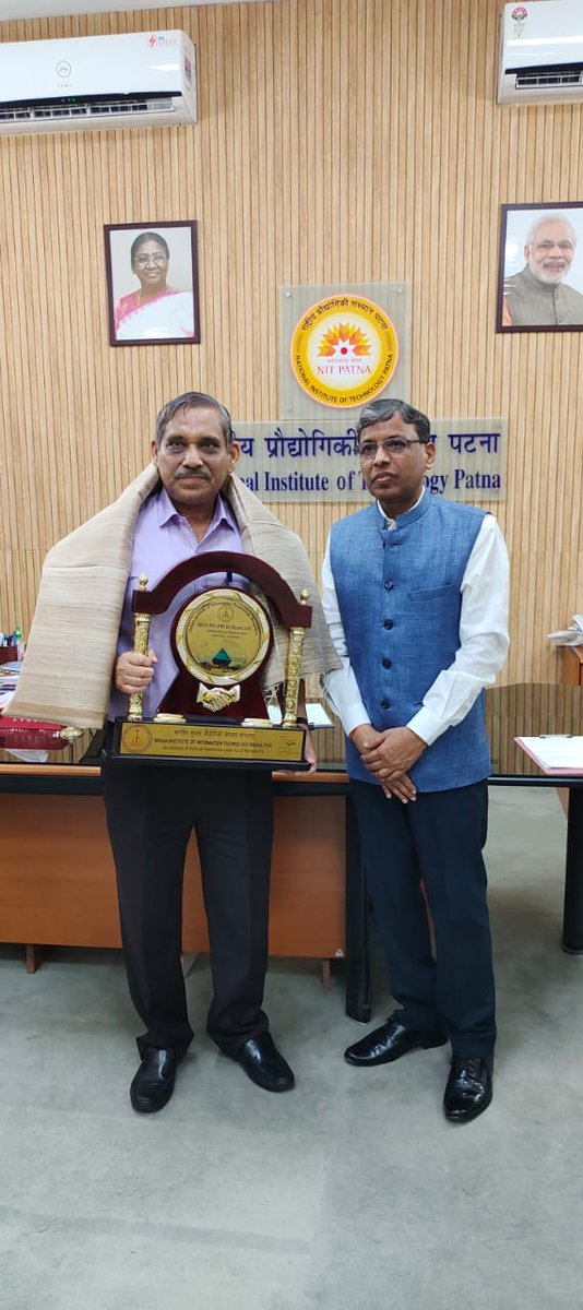 Prof. P K Jain, Director, NIT Patna, handed over the charge of Director, <a href="/IIITBhagalpur/">IIIT Bhagalpur</a> to Prof. Madhusudan Singh at NIT Patna in the morning. He assumed his duty at <a href="/IIITBhagalpur/">IIIT Bhagalpur</a> on 17-06-2025.