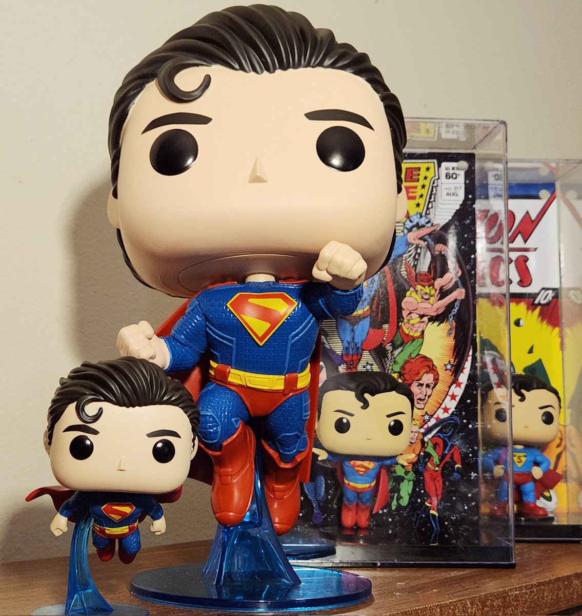 A couple of new #PopVinyl additions for my #Superman collection. Thanks to the new movie, there are sure to be several more additions to come.