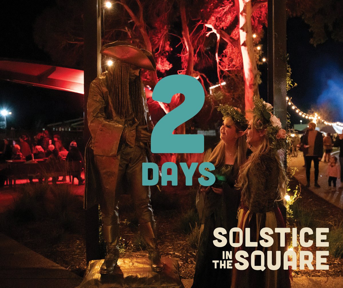 "The magic is nearly here, just 2 days to go!  Have you sorted your solstice look?

📆 Friday, 20th June 5pm - 10pm | 📍 Regent Square, George Town
🎟️ Tickets on sale – don’t miss out!
$15 Adults, $5 under 18, under 6 free. *Plus booking fee"
#solsticeinthesquare #georgetown
