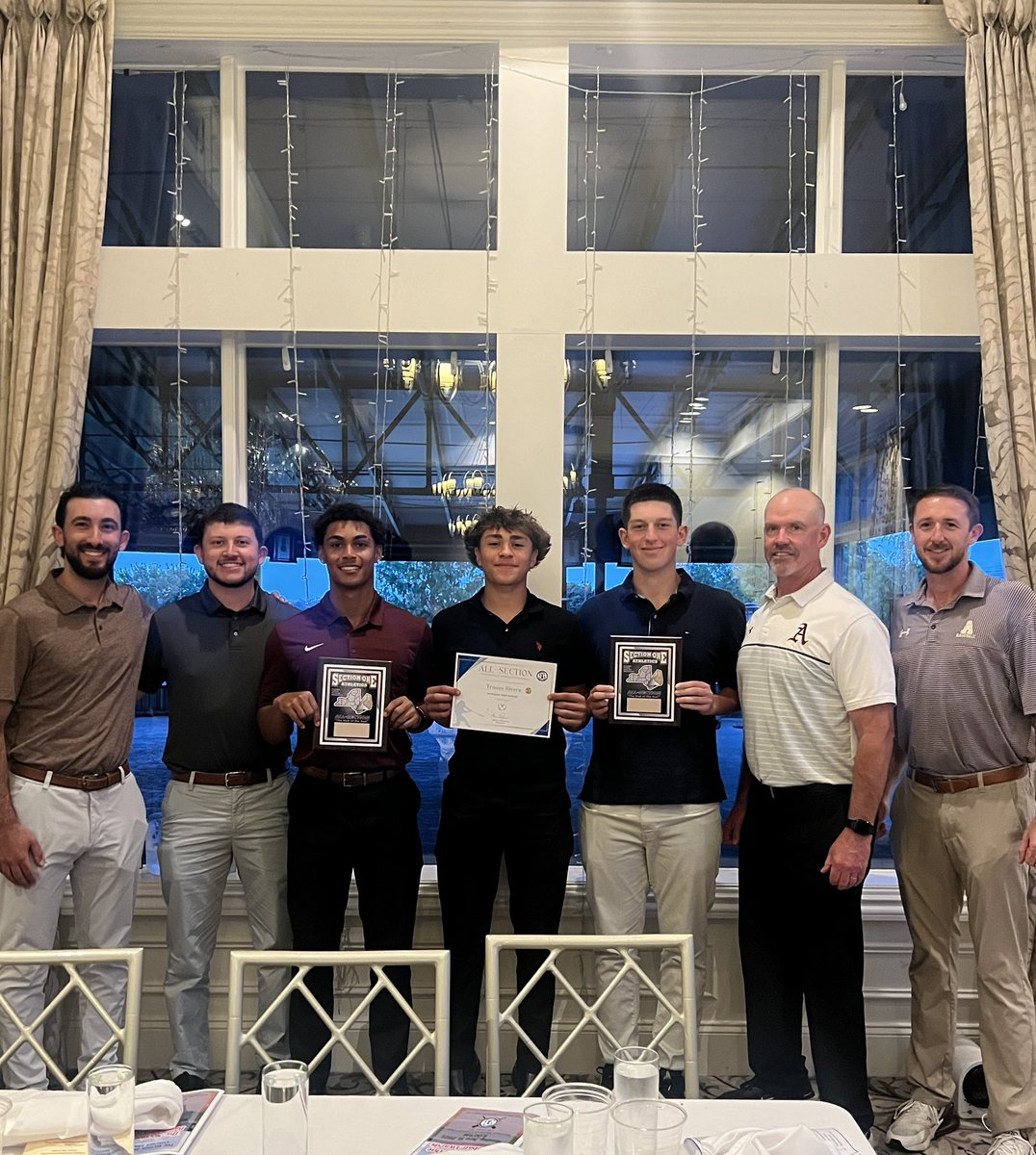 It was an honor to represent <a href="/AHS_Admiralsbse/">Arlington Baseball</a> at the All-Section dinner. <a href="/AHSAdmiral_Al/">Go Admirals</a>