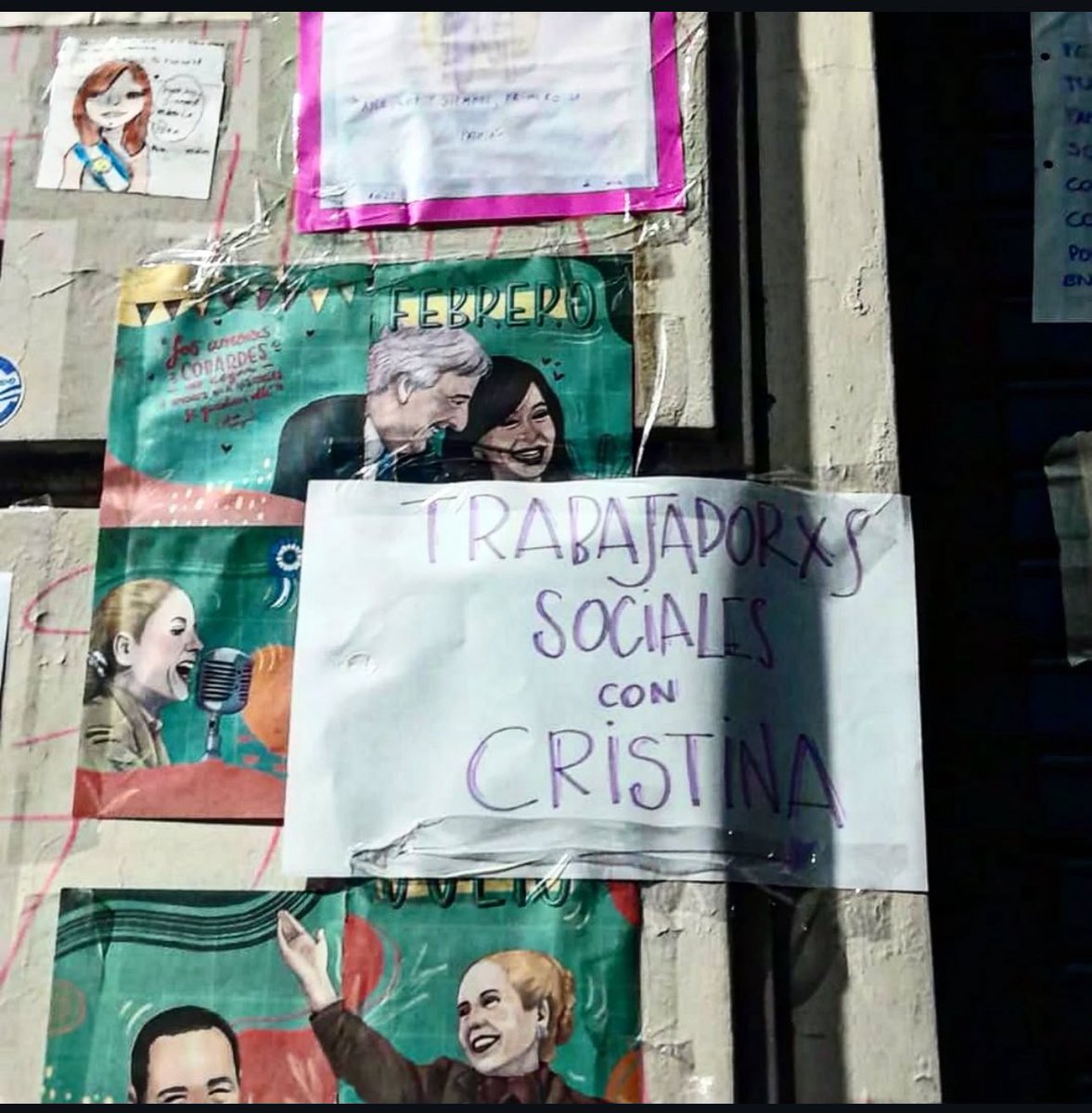 MilagrosDwarf's tweet image. Trabajadorxs sociales con @CFKArgentina