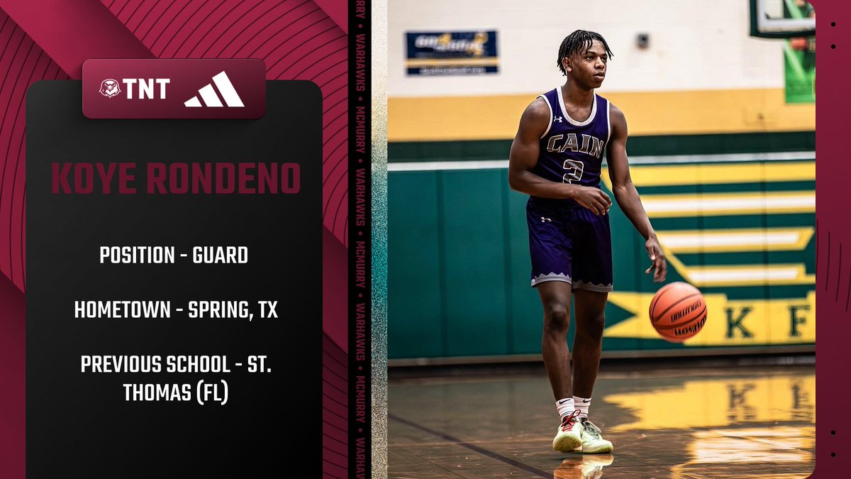 With our recruiting class nearly finished, we are excited to start introducing our newcomers. The first introduction goes to transfer guard Koye Rondeno #TNT