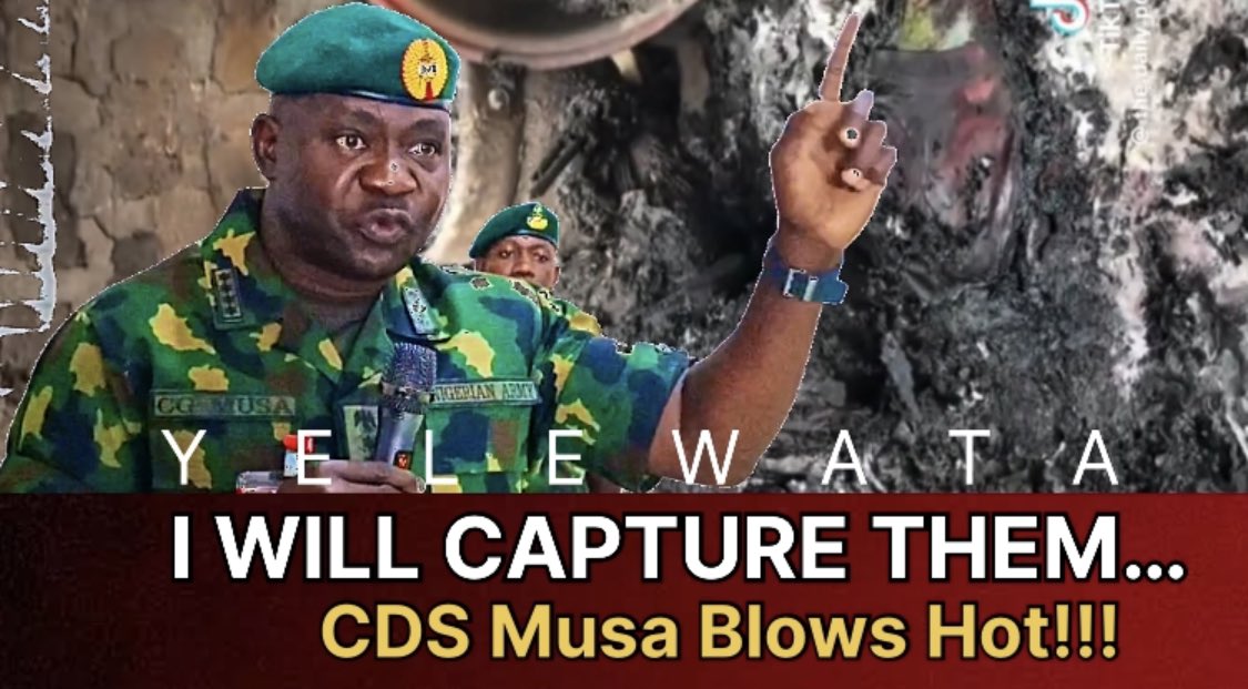 I Will Capture The Killers of the Innocent In Yelewata youtu.be/aIN-CZCssdg?si… #cds #army #npf #war