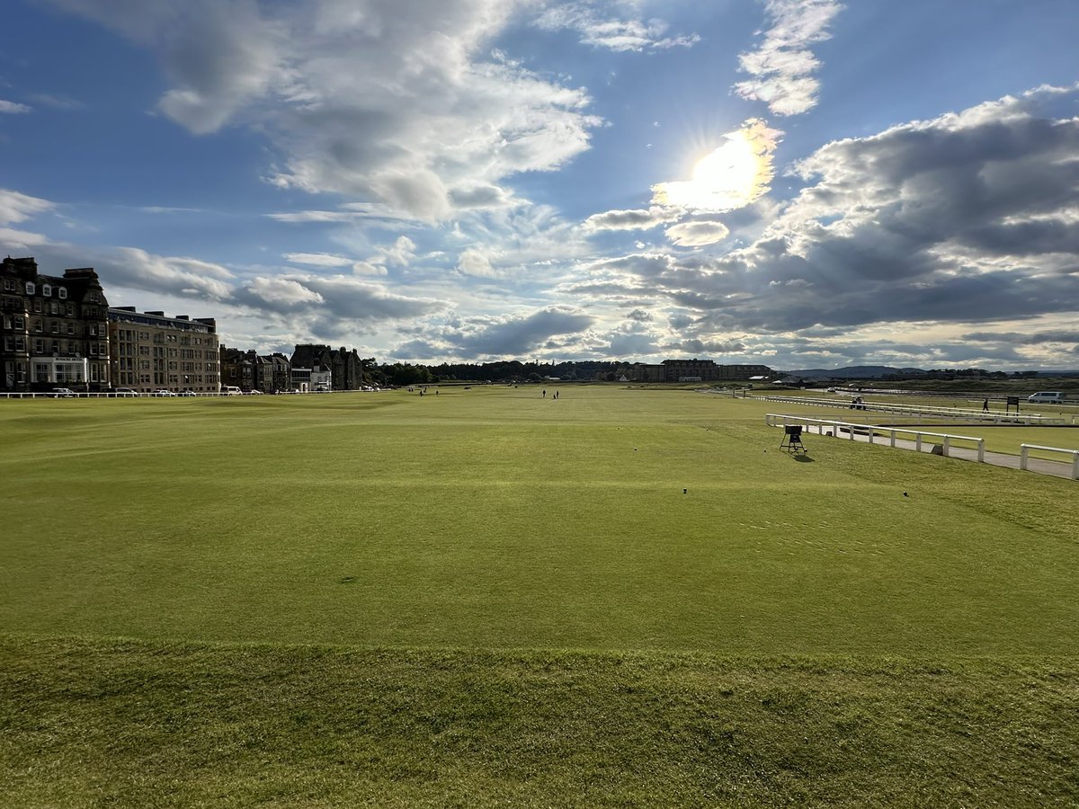 JohnMorton215's tweet photo. Have you ever stood on this tee box?

I asked this last month and it was great to see so many responses… so with The Open coming up soon, let’s do it again…

If you’ve been here, were you spectating or playing? 🤔

#TheOldCourse
#TheAuldGreyToun
#StAndrews

@AGTGolfBooks 📚 https://t.co/KIoxiTV1Sg