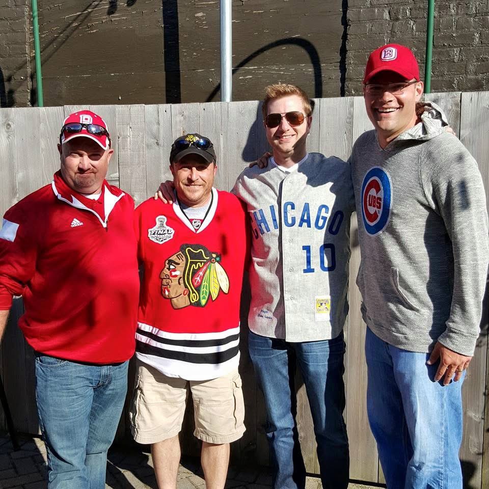 Showed up on my feed from Wrigley 11 years ago today, right on the precipice of some great years ahead for both the Cubs and Bradley hoops! Ya’ll look the same <a href="/BrianMWardle/">Brian Wardle</a> <a href="/BPtheBrave/">Bobby Parker</a> <a href="/Andy_Masur1/">Andy_Masur1</a>!